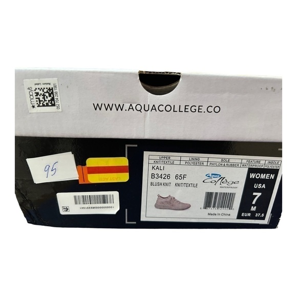 AQUA COLLEGE Women's Kali Sneakers blush pink - Picture 12 of 12